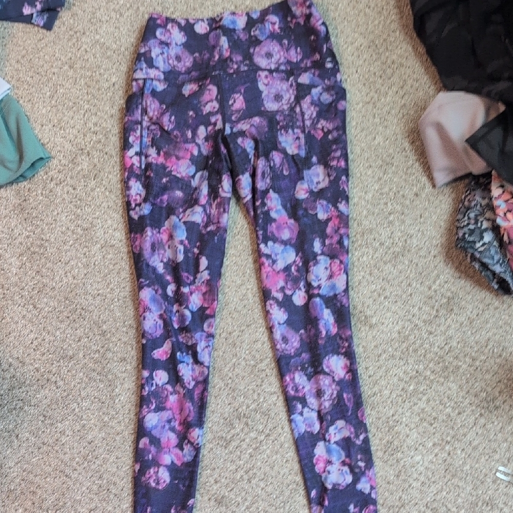 Floral Patterned Leggings